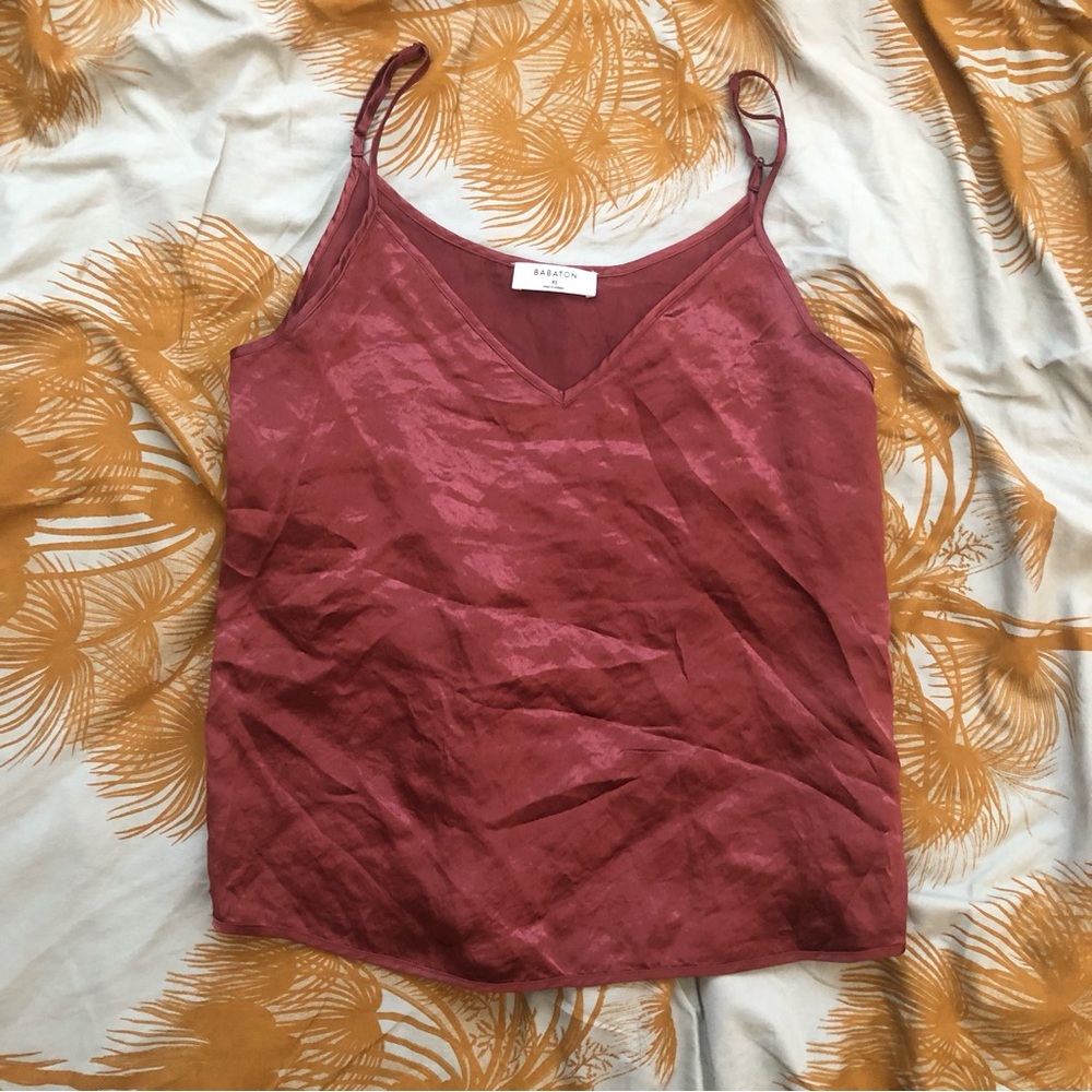 Babaton Everly maroon cami xs